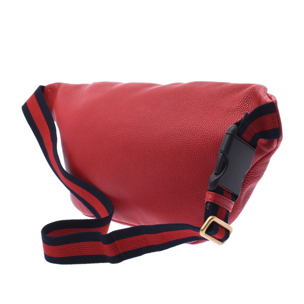 Gucci Red Belt Body Calfskin Bag